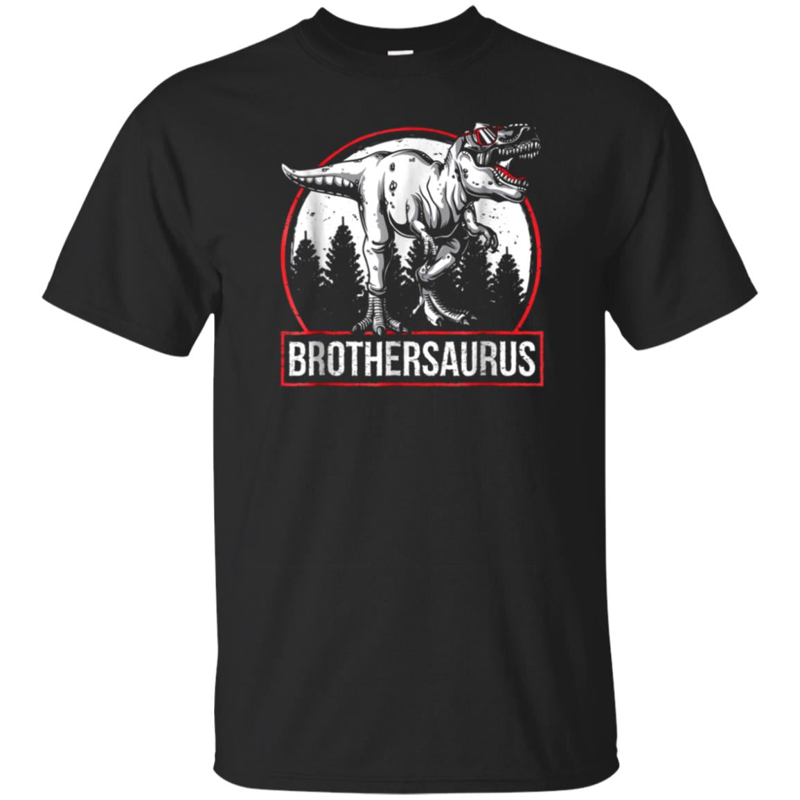 Brothersaurus Dinosaur Gift T Shirt T Rex Brother Saurus