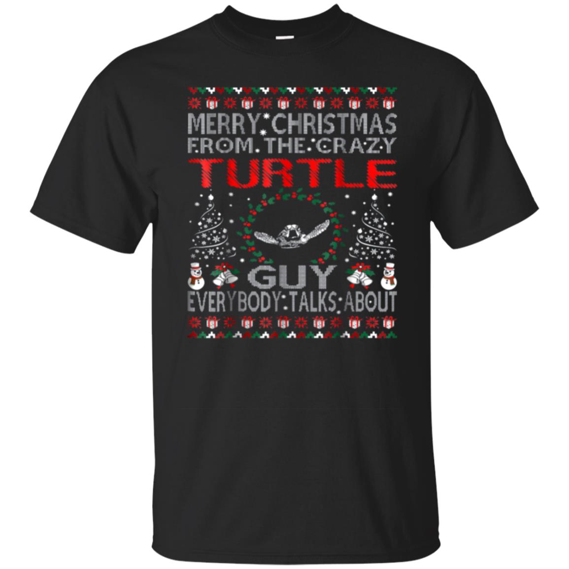 Merry Christmas From Turtle Guy Ugly Sweater Tshirt