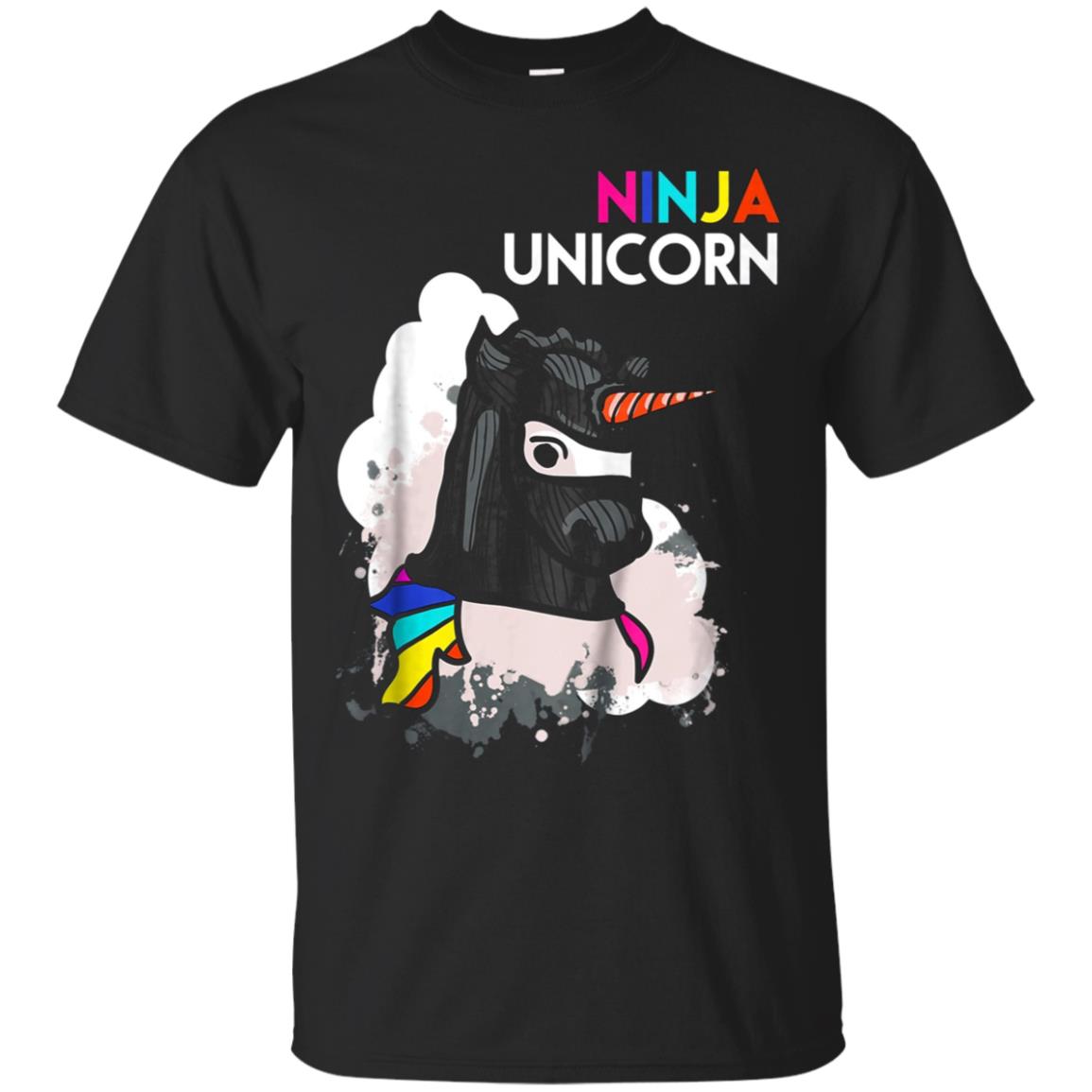 Unicorn Ninja Funny Cool Martial Arts Fighter Gift T Shirt