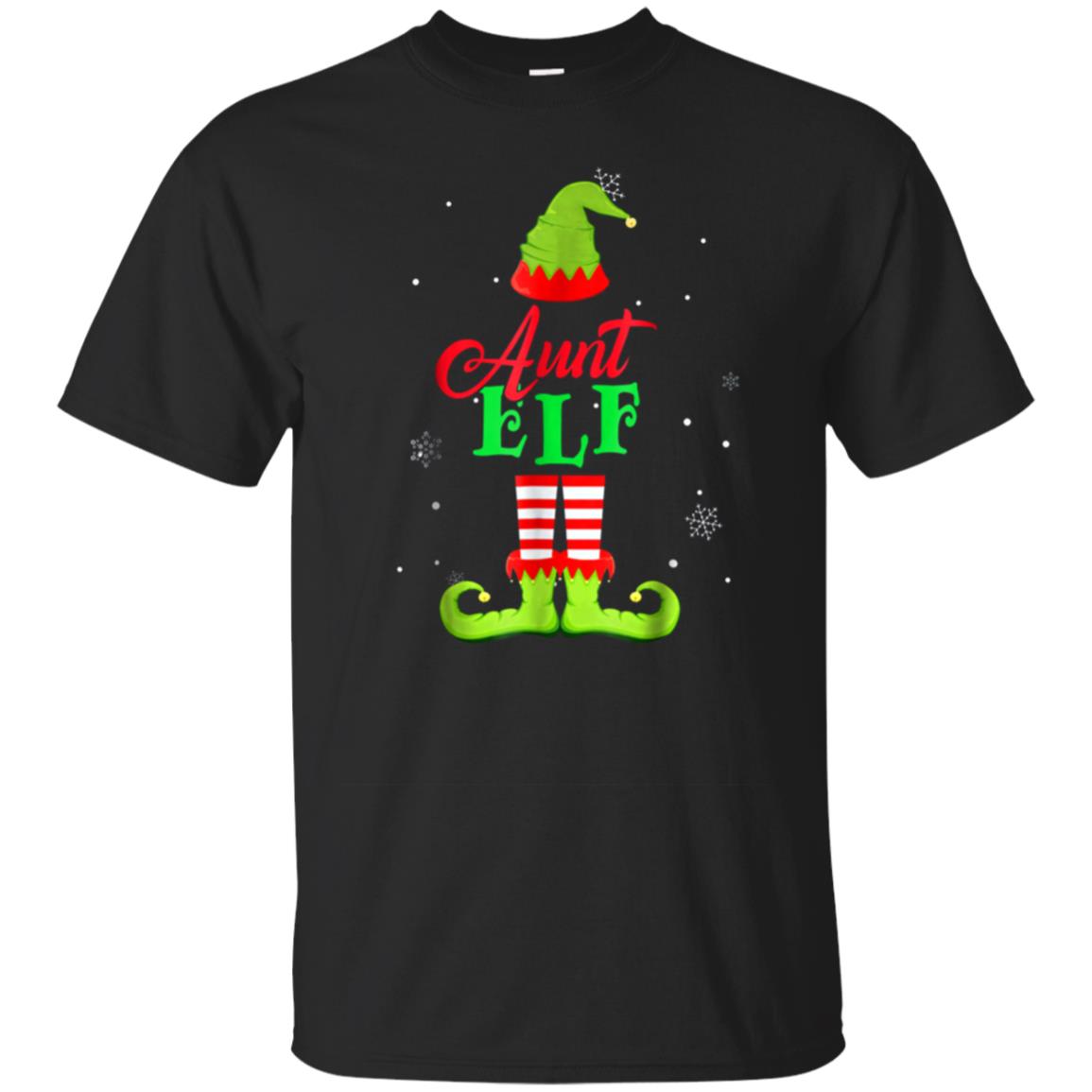 Aunt Elf Funny Christmas Costume T Shirt
