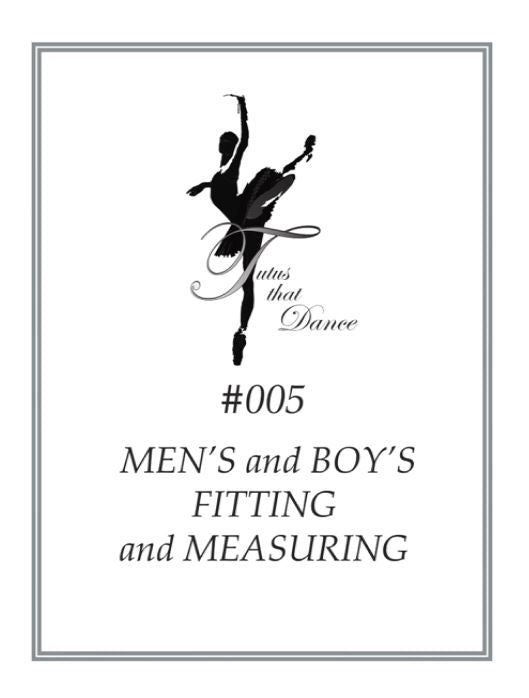 #005 MEN'S FITTING and MEASURING