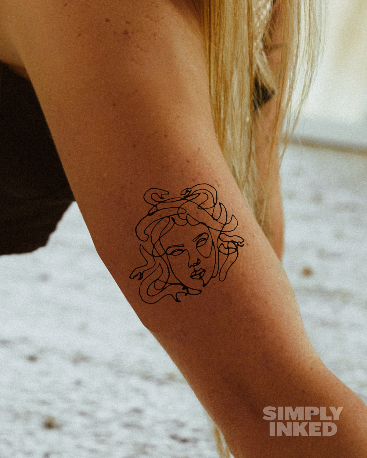 Medusa Tattoo - Tiny & Delicate! How cool is it that she... | Facebook
