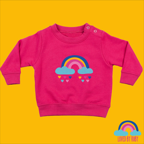 rainbow baby jumper
