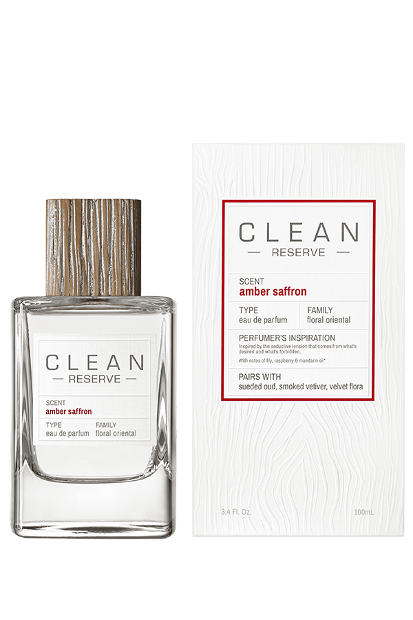 clean reserve amber saffron perfume