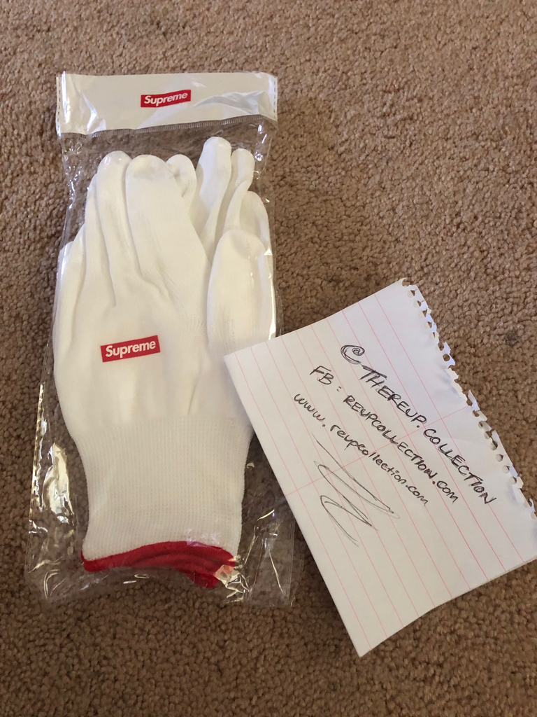 supreme driving gloves