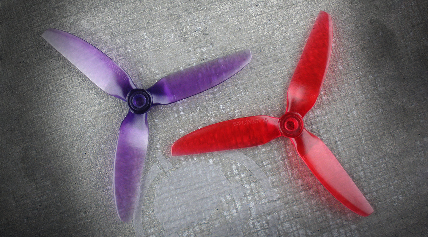 A pair of FPV Drone Propellers