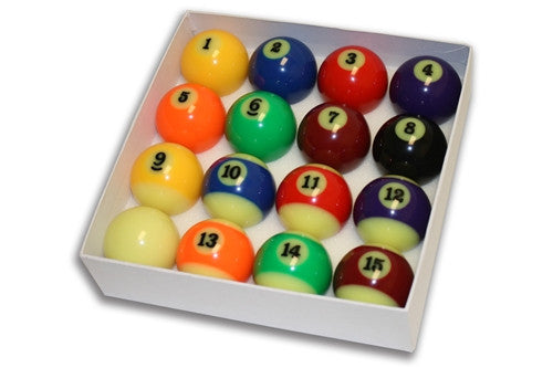 lighted billiard balls