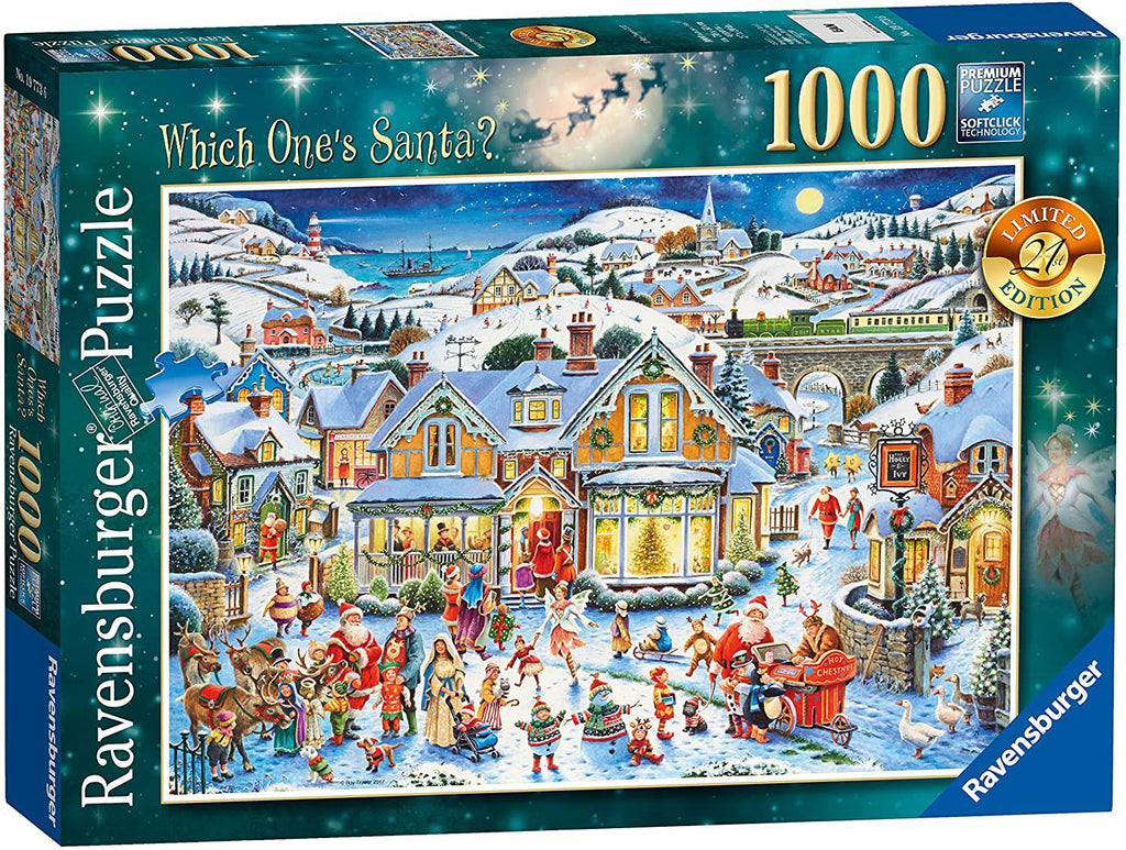 Ravensburger Which One's Santa? Limited Edition Jigsaw Puzzle (1000 Pi