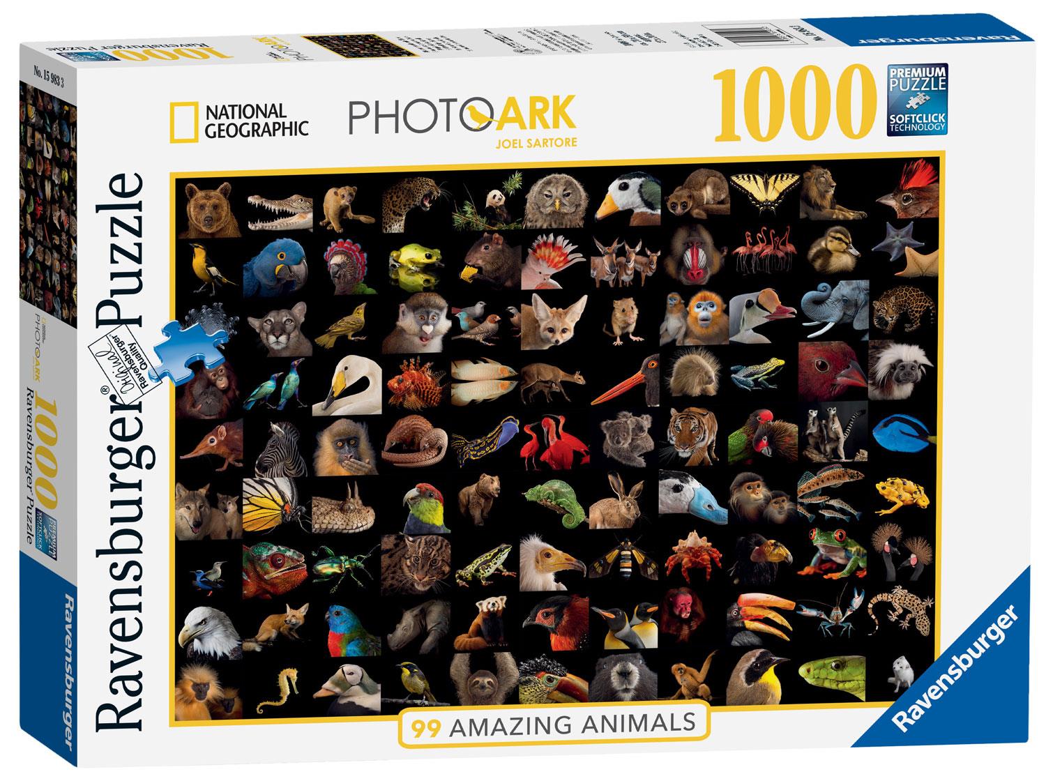 Ravensburger National Geographic Amazing Animals Jigsaw Puzzle (1000