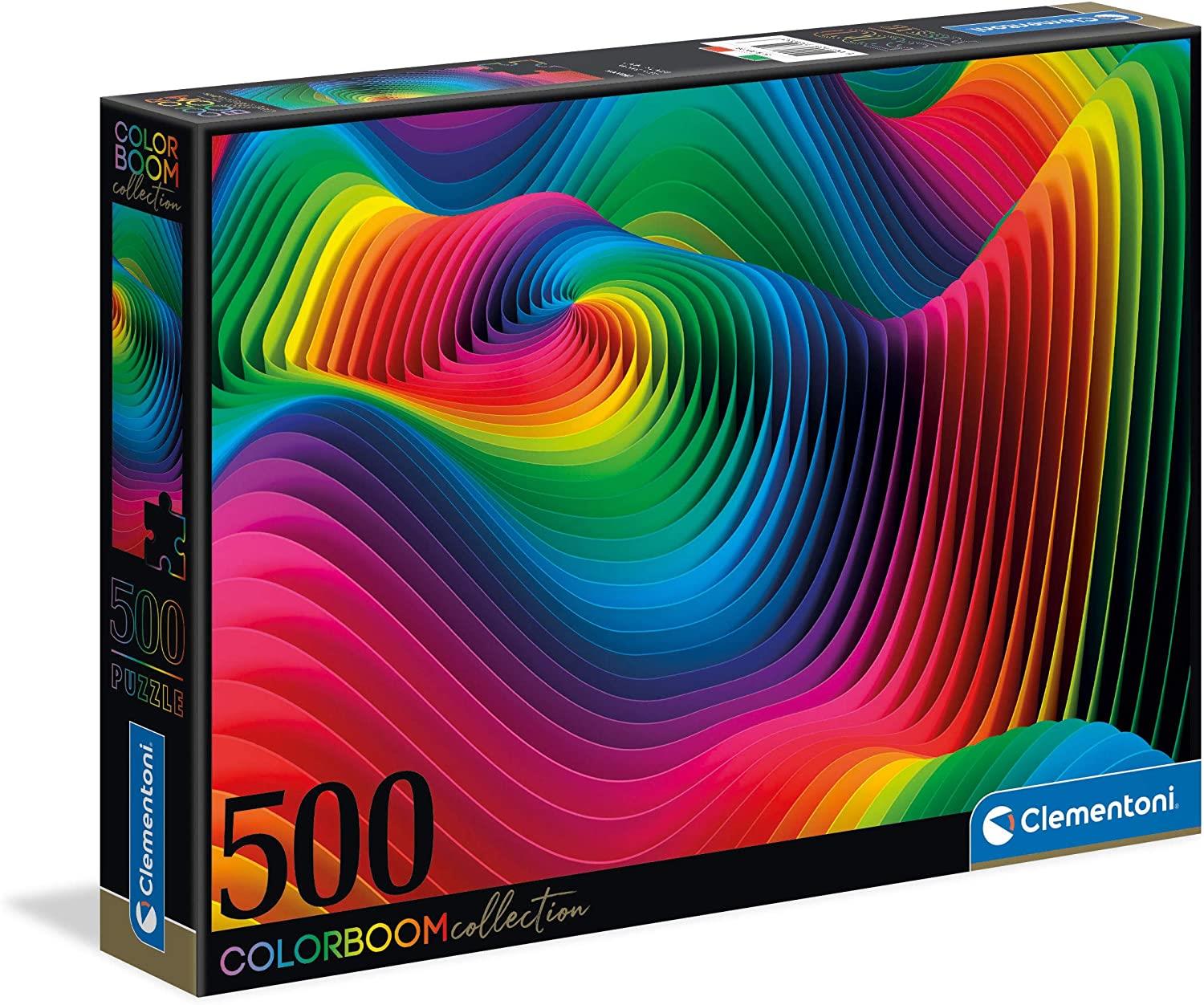 Clementoni Colour Boom Waves Jigsaw Puzzle (500 Pieces) – PDK