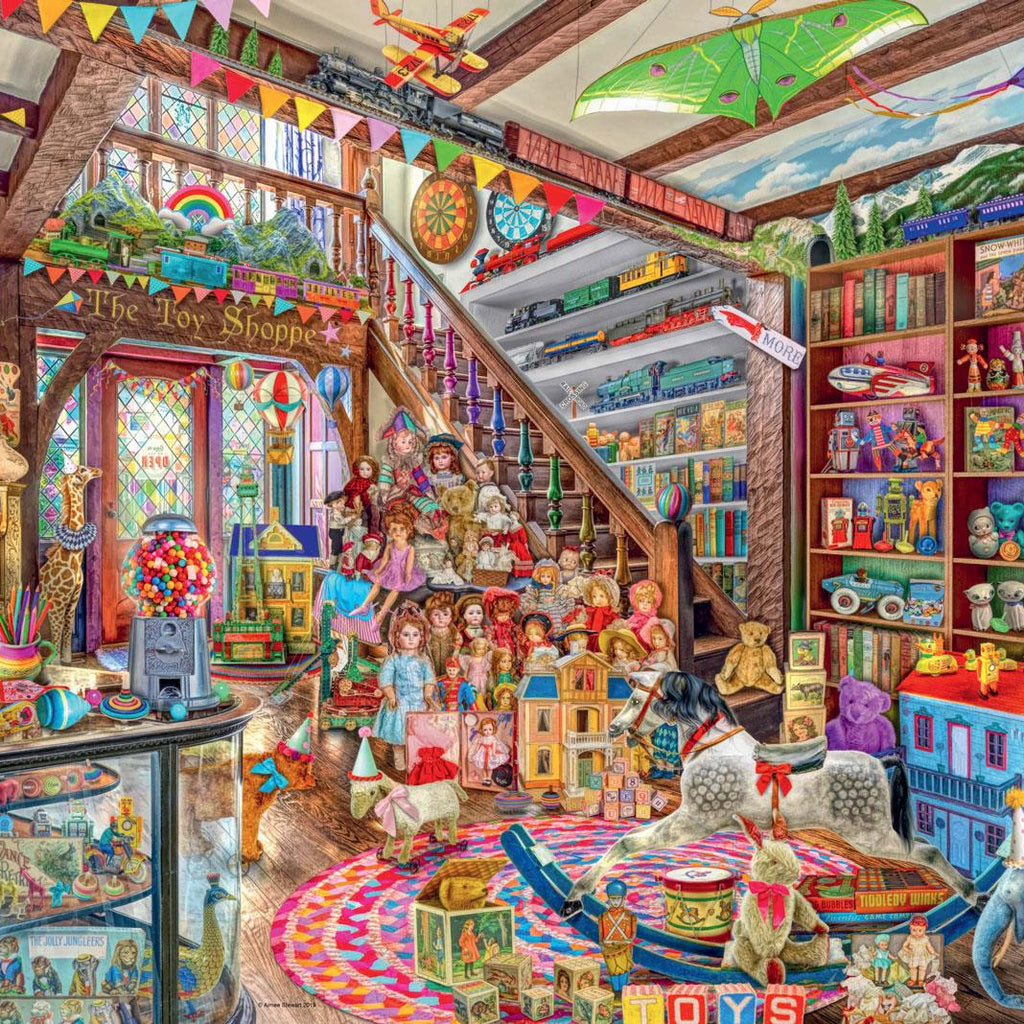 Ravensburger The Fantasy Toy Shop Jigsaw Puzzle (1000 Pieces) PDK