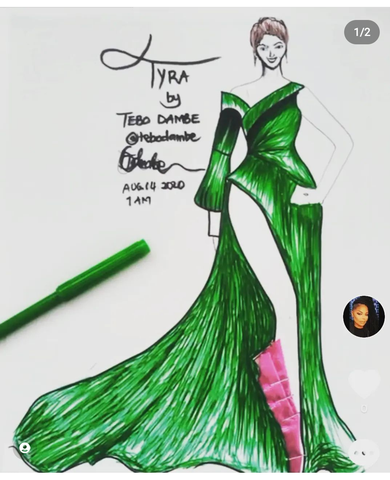 The Oscars | Red Carpet Dresses | Tebo Dambe 