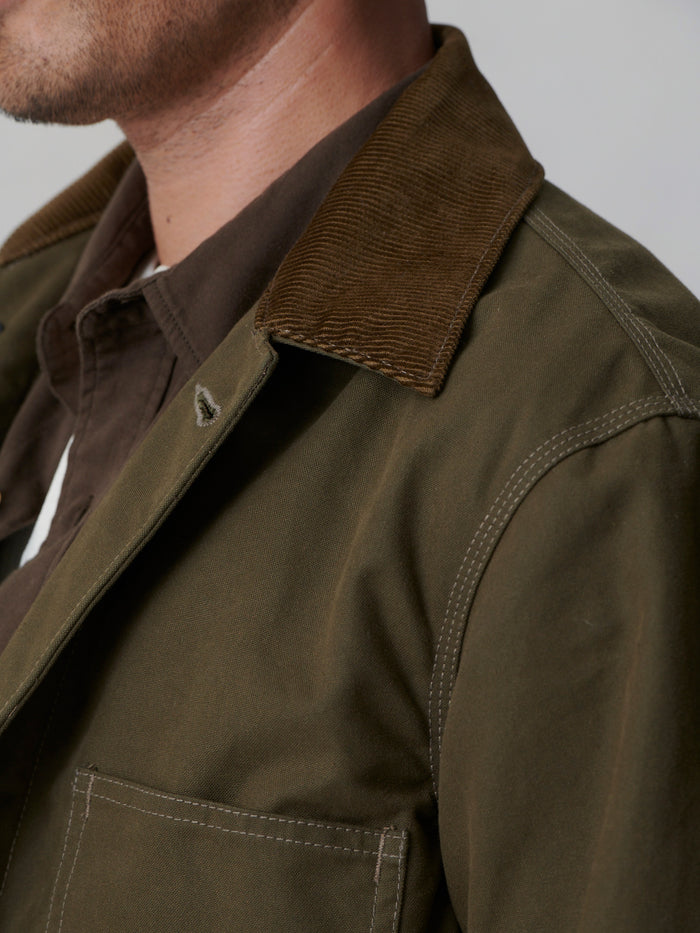 Highland Jacket - Canvas - Dry Waxed Surplus