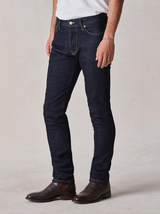 D001 Dark Wash Maverick Slim Jean - Buck Mason- Modern American Classics