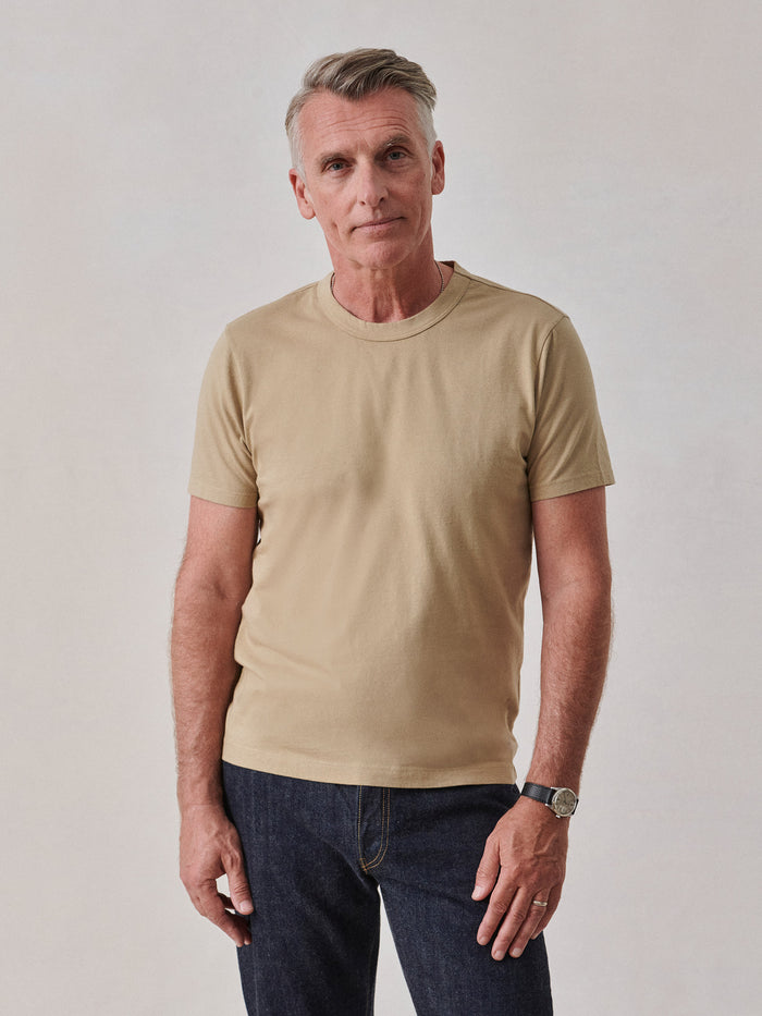 River Sand Pima Classic Tee