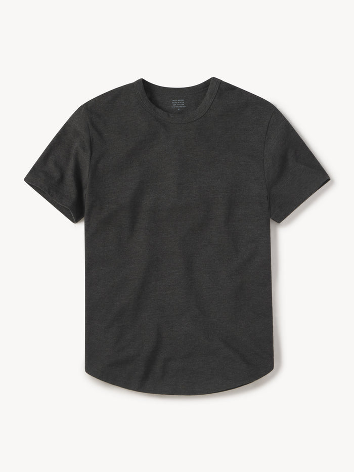 Carbon Trail Traverse Curved Hem Tee - Product Flat