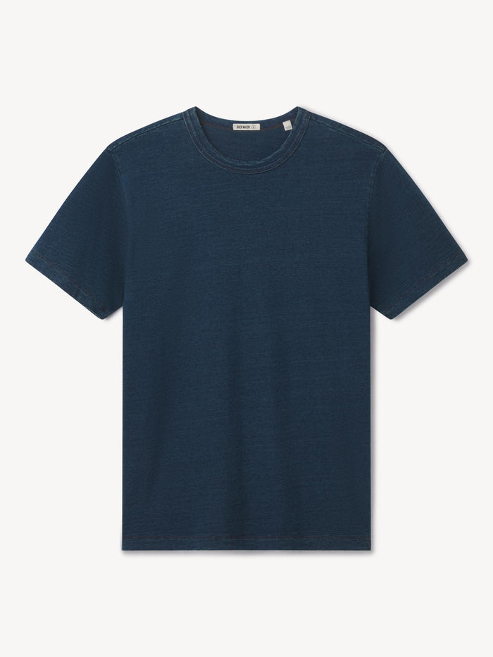 M026 Indigo-Dipped Yuma Classic Tee - Product Flat