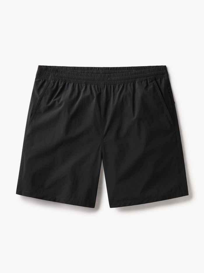 Black Trail Roam Short - Product Flat