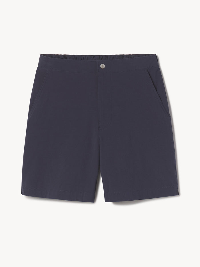 Dark Navy 6 Inch Deck Short - Product Flat