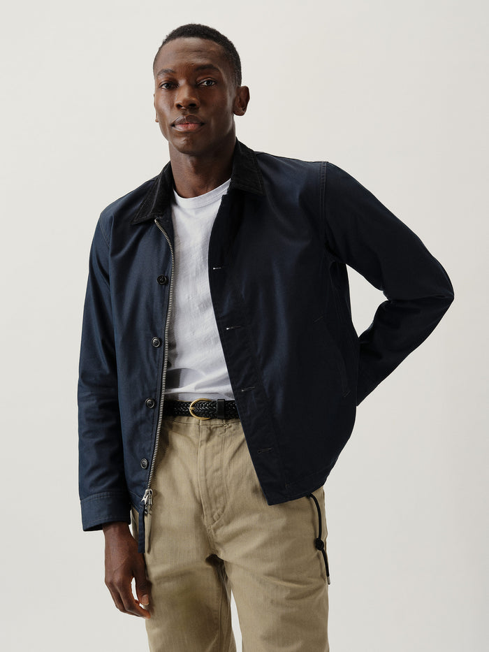 View of the Air Force Navy Storm Stopper Deck Jacket