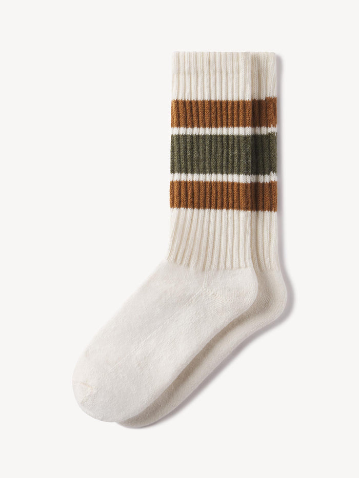 Sedona/Dark Sage Two Plus One Sport Sock - Product Flat