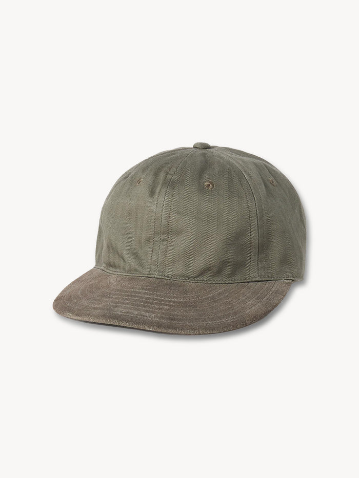 Franklin Herringbone Twill Baseball Cap - Product Flat