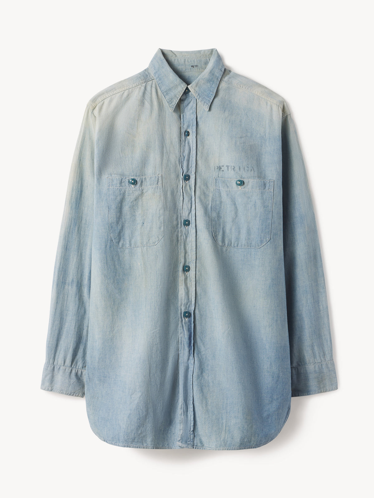 USN Chambray Shirt - 0147 - Product Flat