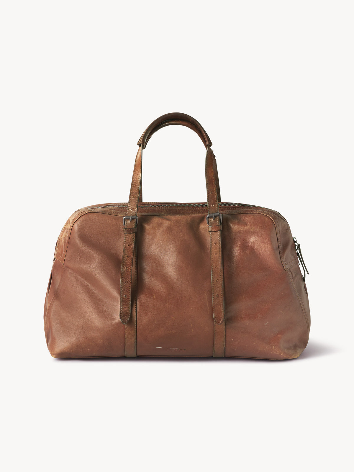 Dries Van Noten Leather Weekender - 0154 - Product Flat