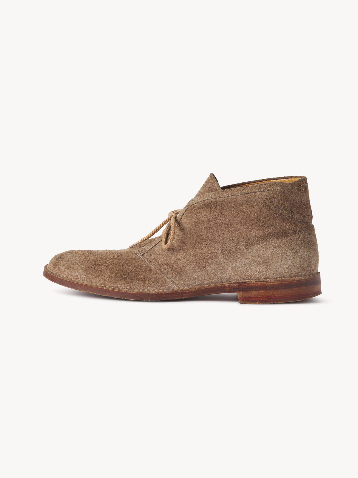 Made in England Clarks Leather Sole Desert Boot - 0157