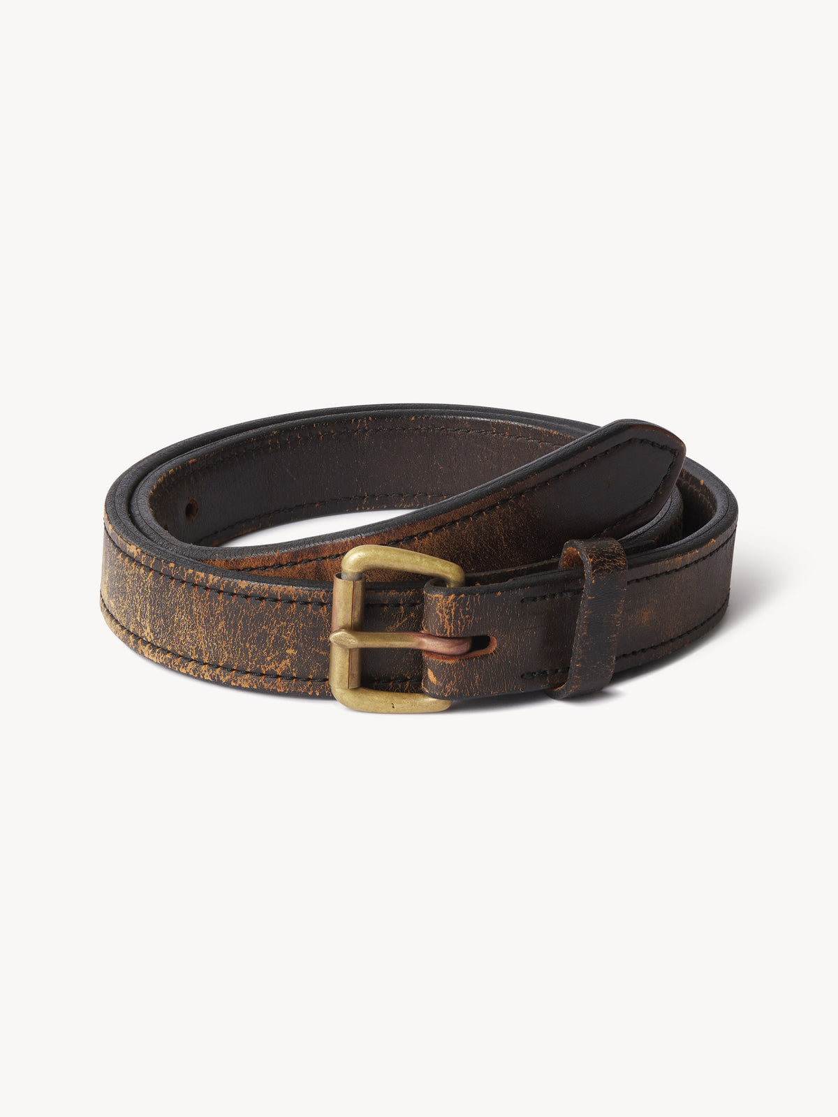 Brown Mens Belt - 0170 - Product Flat