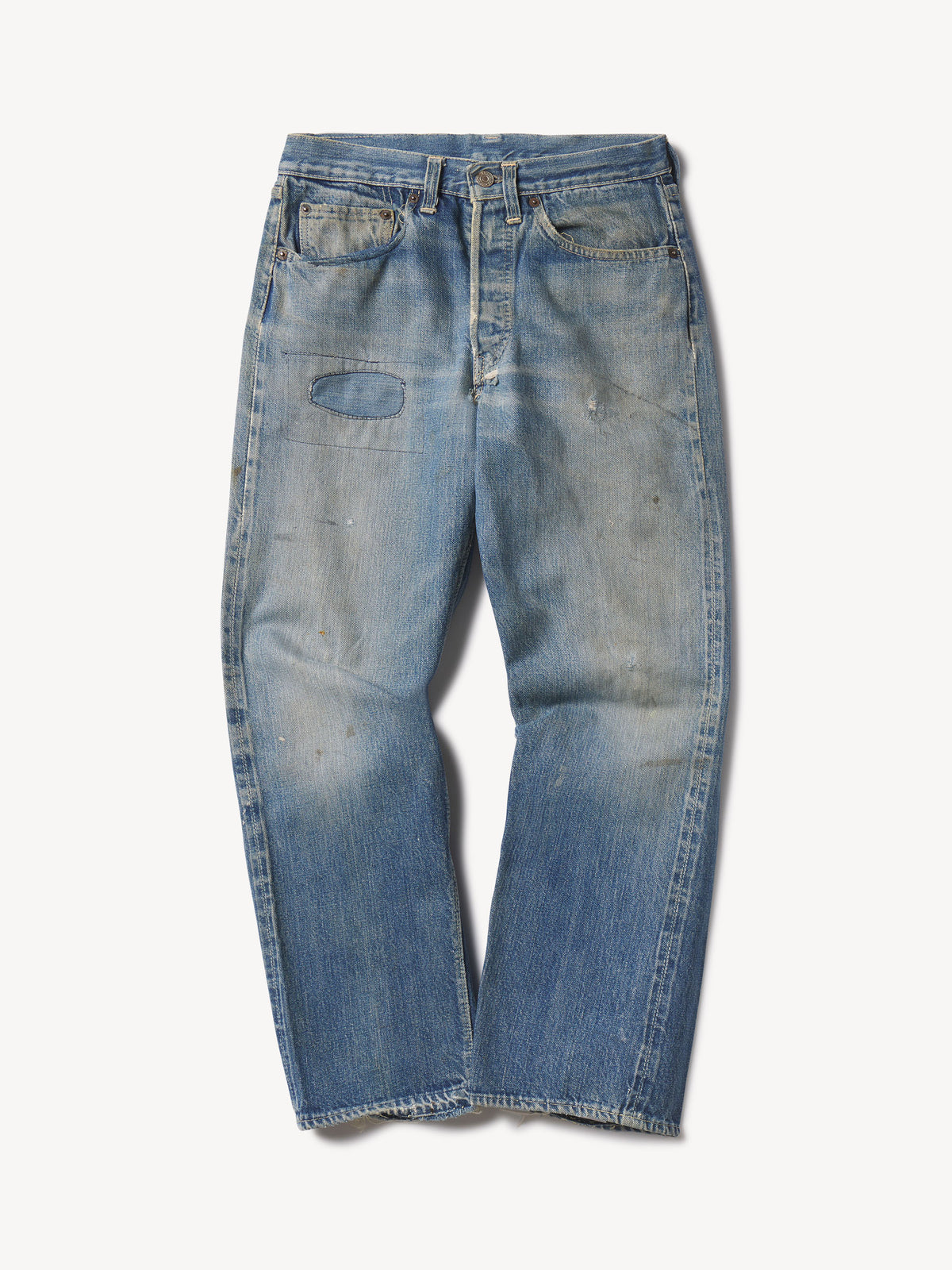 Levis Big E Selvedge Denim Pant - 0235 - Product Flat