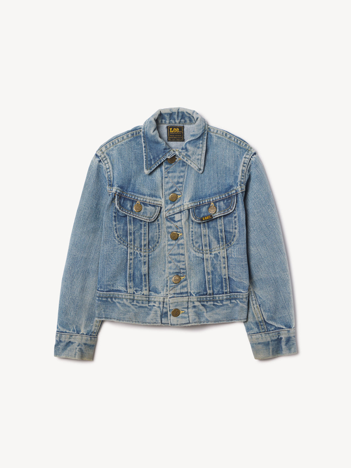 Child Lee 101J Denim Jacket - 0238 - Product Flat