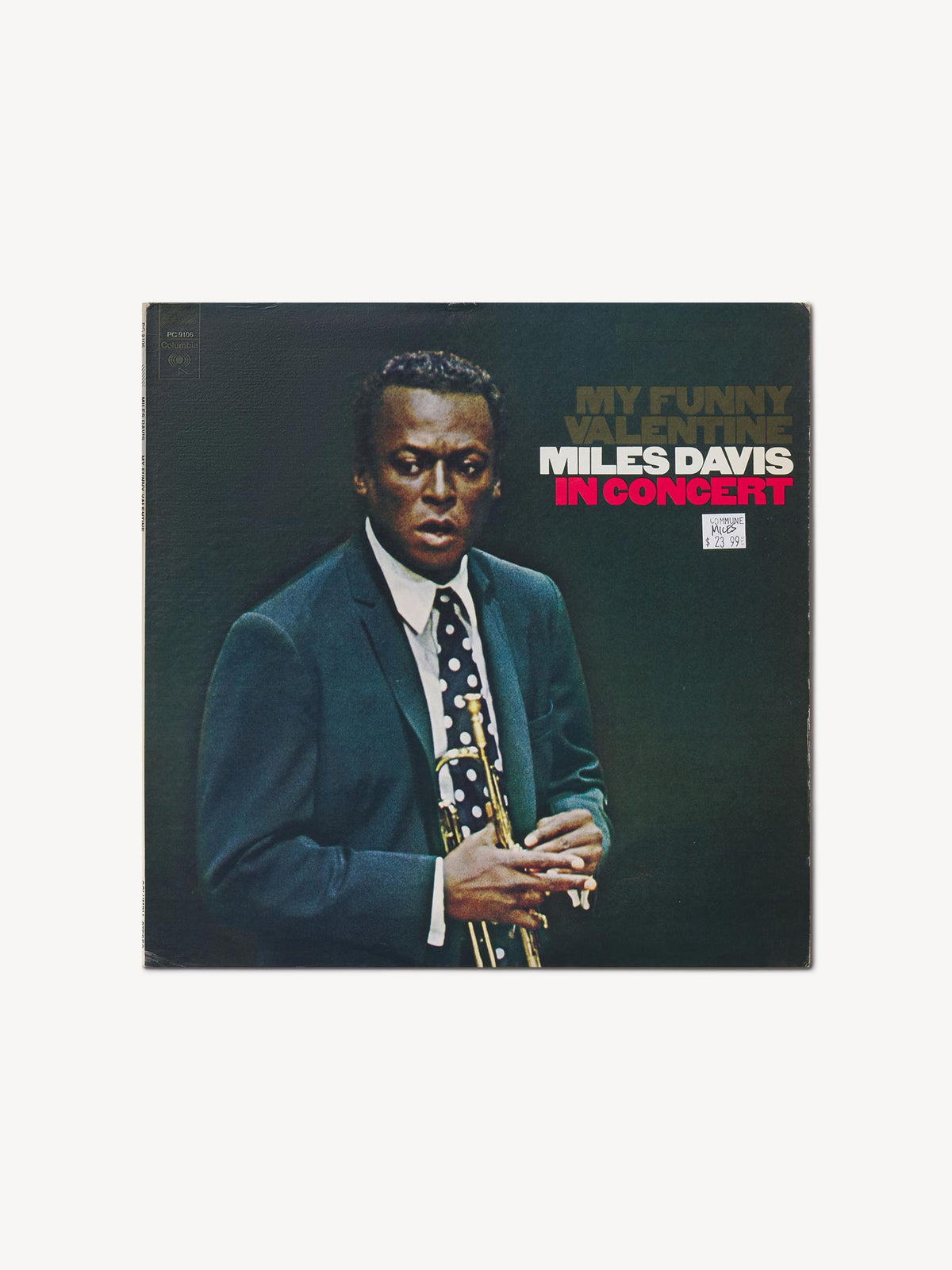 Miles Davis, My Funny Valentine in Concert, Vinyl - 0255 - Product Flat