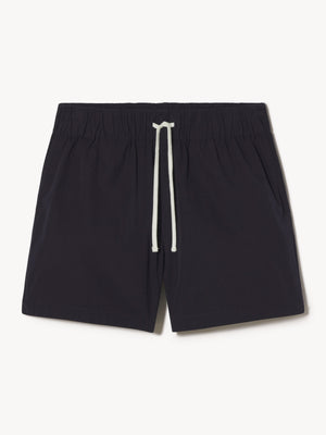 Pull-on Twill Plain Cotton Deck Shorts