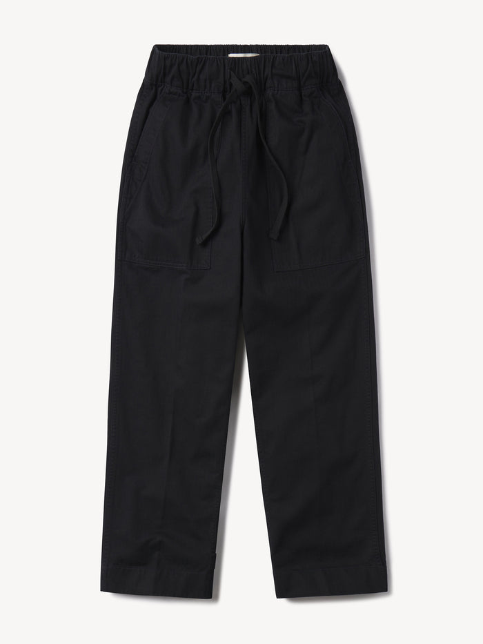 Buy it with Black Herringbone Twill Utility Pull-On Pant