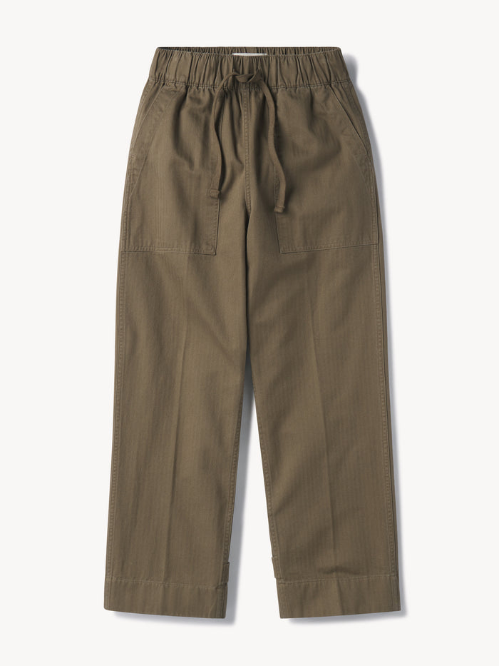 Buy it with Hazelwood Herringbone Twill Utility Pull-On Pant