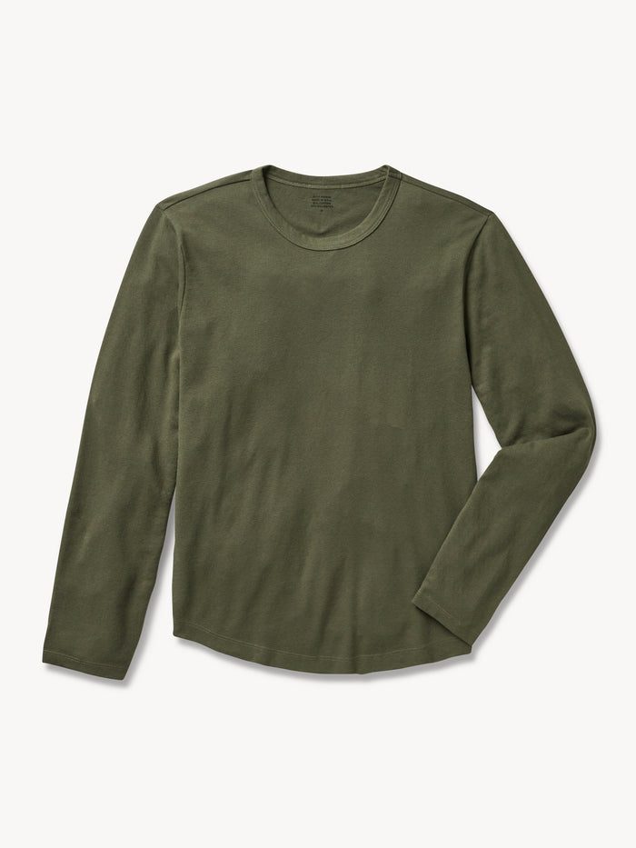 Pictures of Hunter Trail Traverse Long Sleeve Curved Hem Tee from a variety of angles
