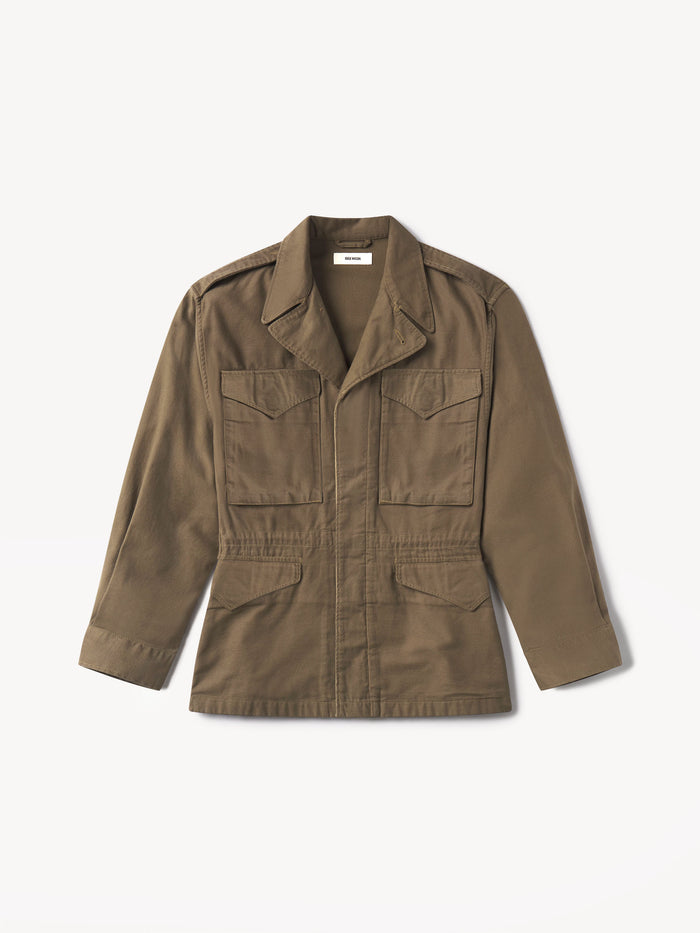 View of the Juniper Reverse Sateen Field Jacket