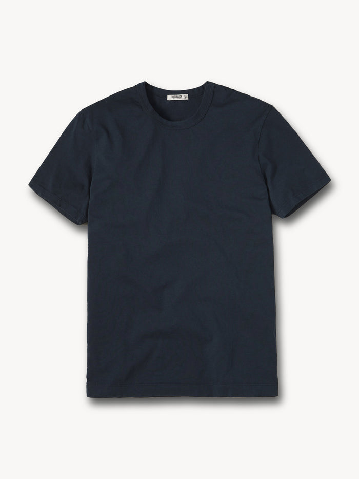 Ink Pima Short Classic Tee - Product Flat