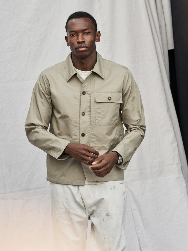 Light Sage Storm Stopper Traveler Shirt – Buck Mason