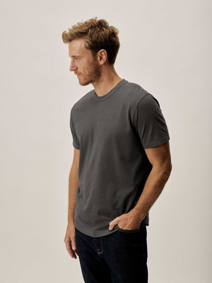 Mens Perform VapourFLX Tee - Black Marl