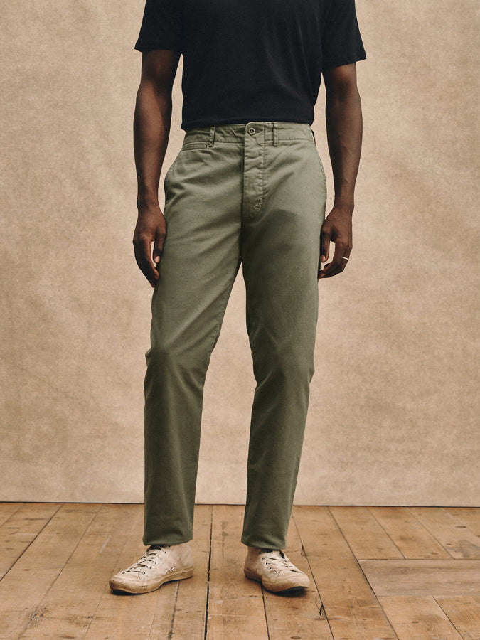 LITTE BIG Twill Slim Trousers