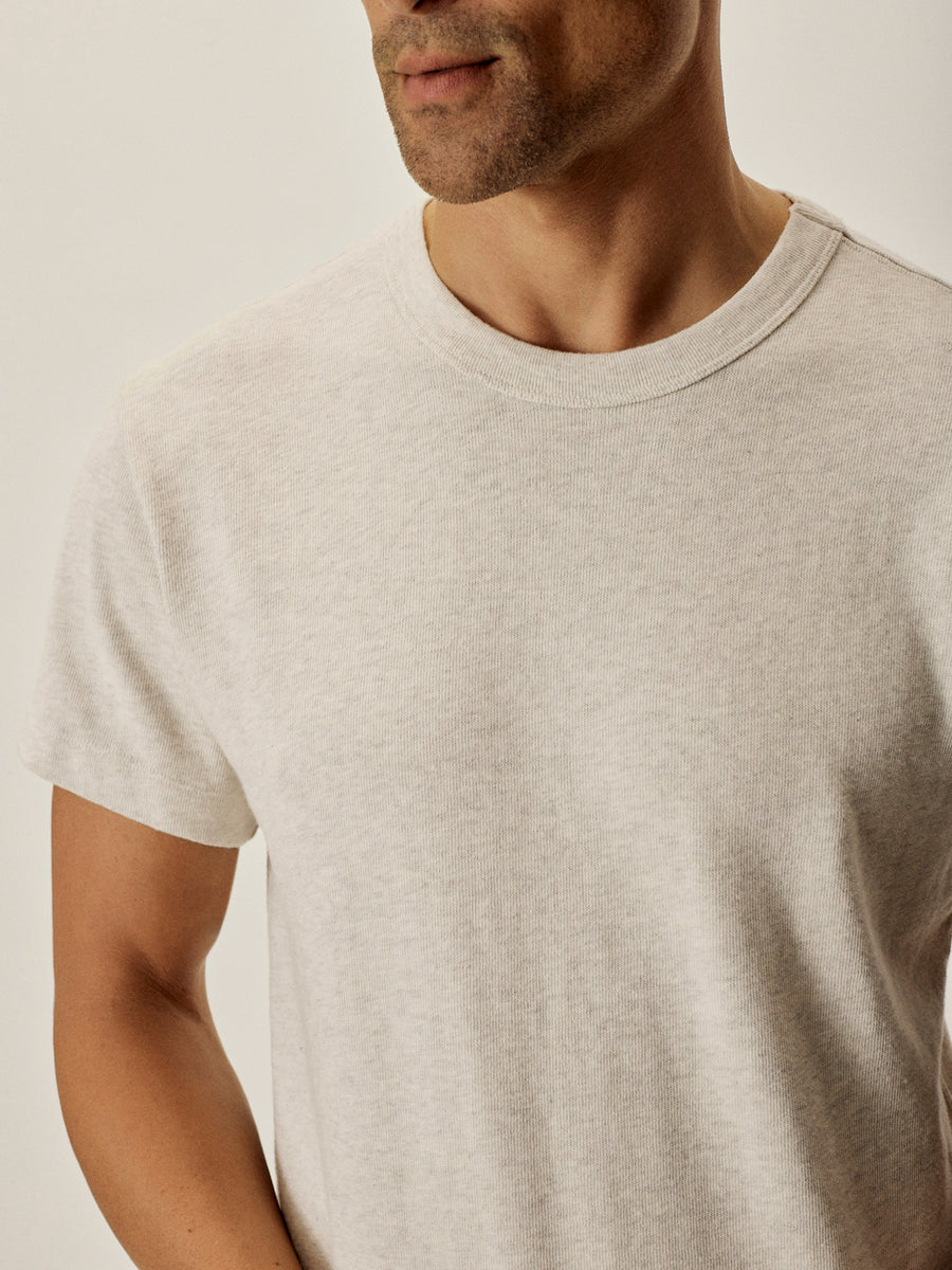 Heather Oat Field-Spec Cotton Heavy Tee