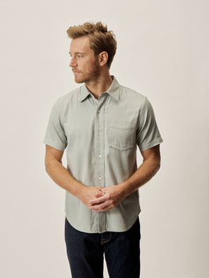 Fog Draped Twill SS One Pocket Shirt