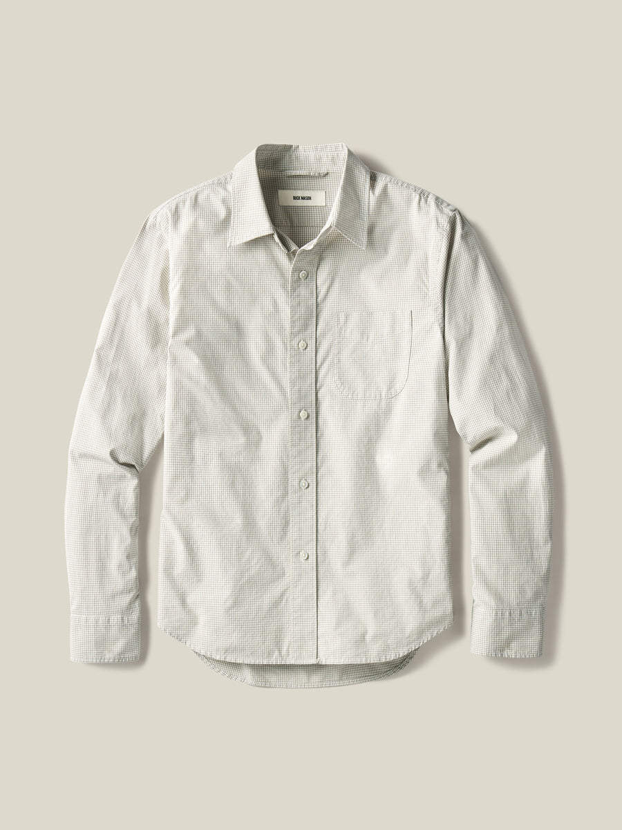 Natural Wornwell One Pocket Shirt - Buck Mason- Modern American Classics