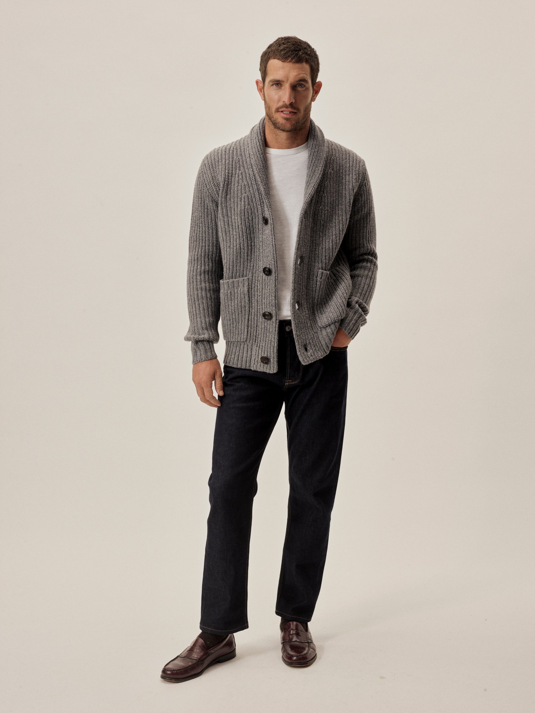 Hybrid Cotton Cardigan - Men - Ready-to-Wear