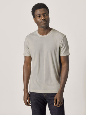 Bone Pima Classic Tee - Buck Mason- Modern American Classics