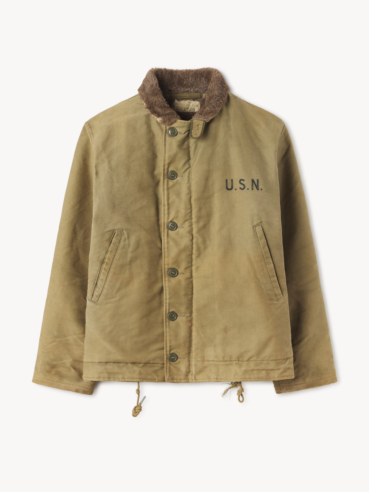 USN N-1 Deck Jacket - 0071 - Product flat