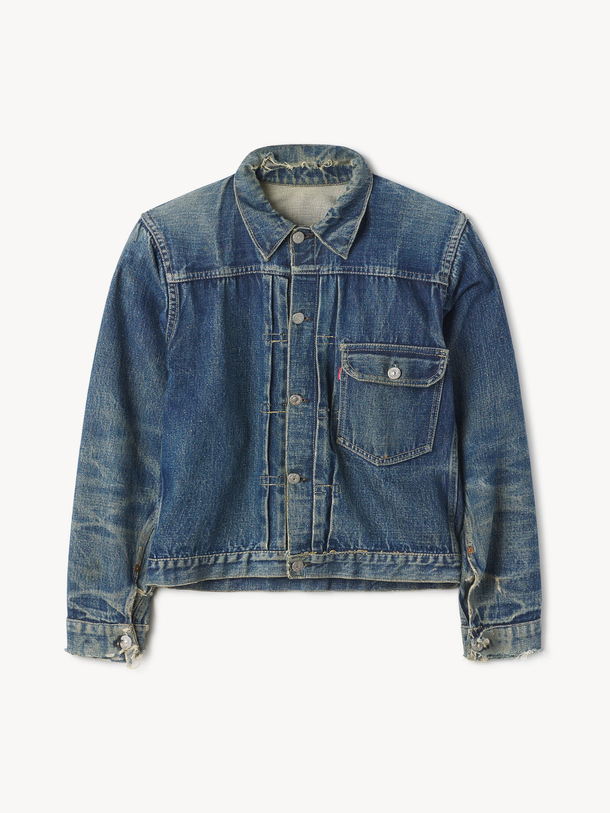 Levis Big E Type 1 Trucker Jacket - 0077 - Product flat