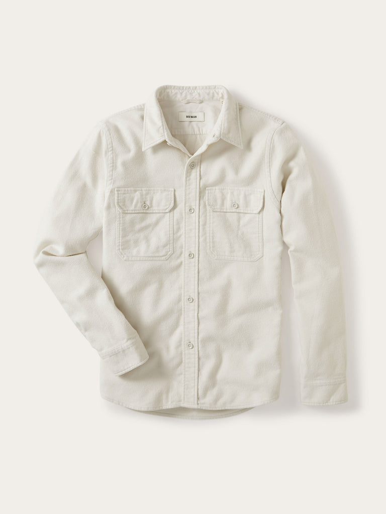 Sleet Brushed Flannel Two Pocket Shirt – Buck Mason
